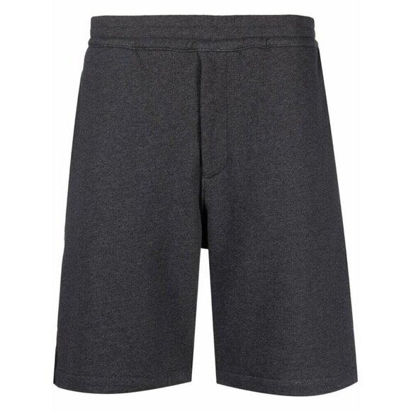 Alexander Mcqueen Stripe-Detail Track Shorts XS Mens Gray Fleece NWOT - Picture 14 of 14